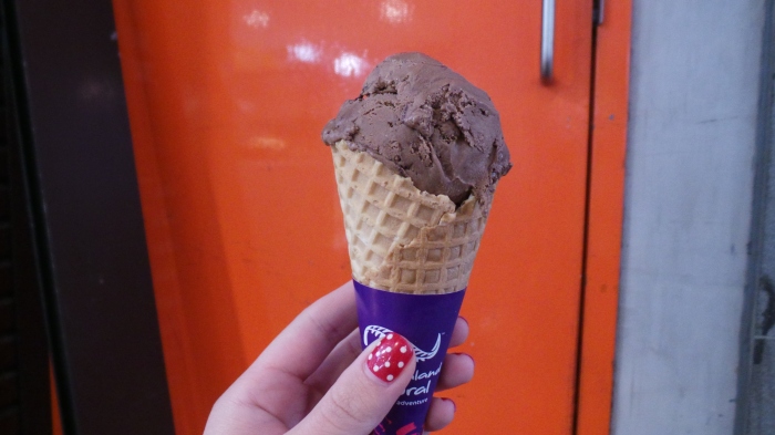 Chocolate Ectasy Ice cream, New Zealand Natural